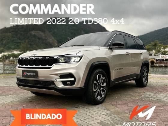 JEEP COMMANDER 2.0 TD380 TURBO DIESEL LIMITED AT9 JEEP COMMANDER 2.0 TD380 TURBO DIESEL LIMITED AT9